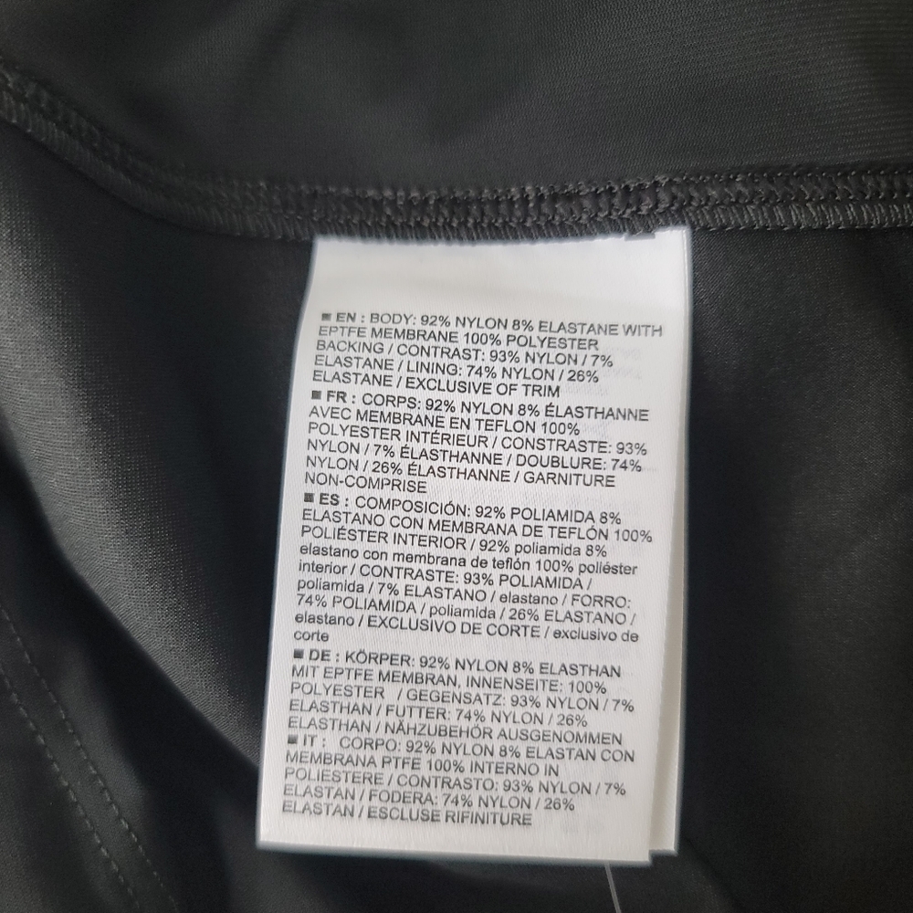 Arc'teryx Trino SL Tight Straight Leg Pant Size XLarge In Black NWT - Picture 9 of 10
